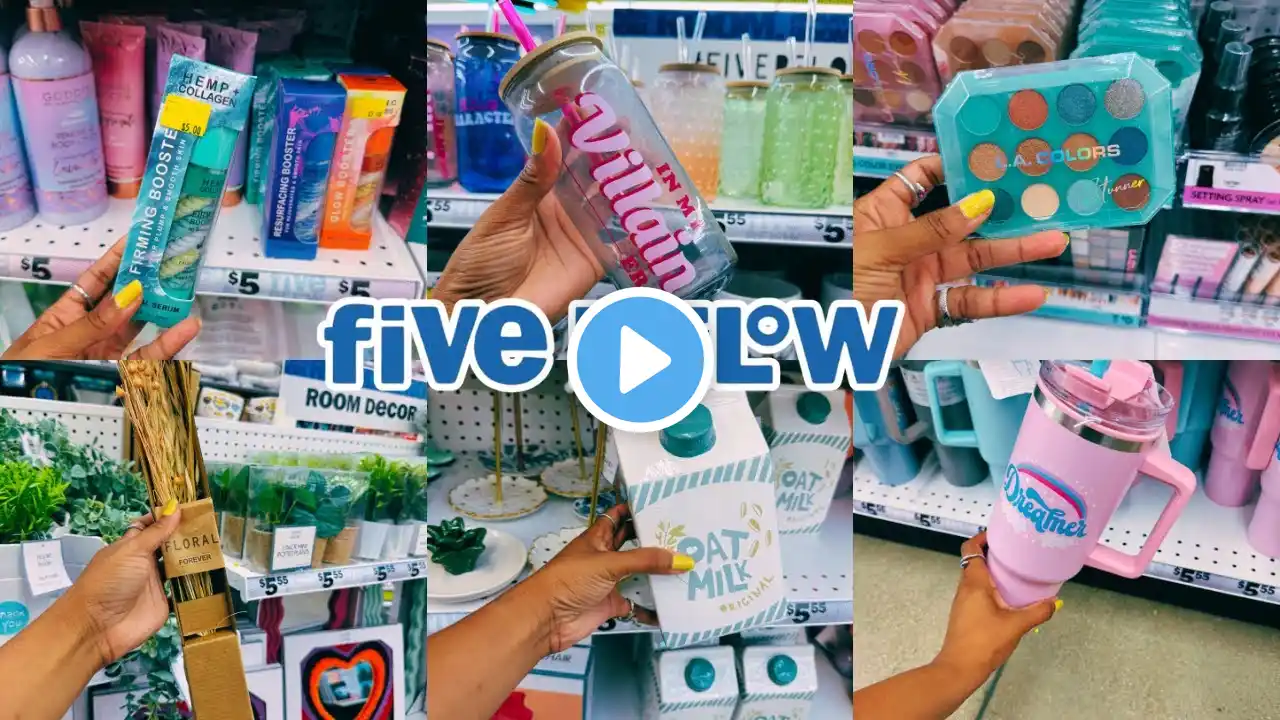FIVE BELOW* NEW FINDS 2024 | NEW 5 BELOW Dupes + Skincare, Decor & Makeup | Charity x Style