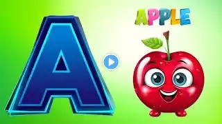 Phonics Song 2 with TWO Words in 3D - A For Airplane - ABC Alphabet Songs & Sounds 60