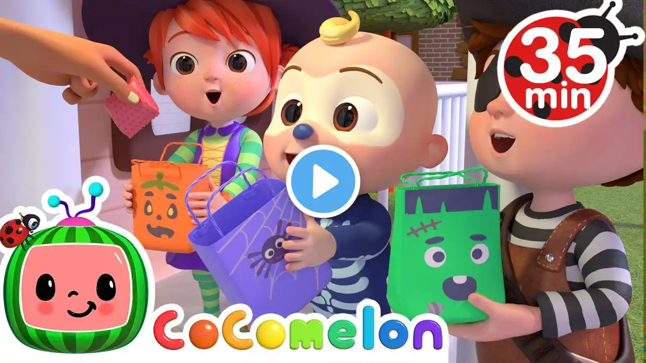 Trick or Treat Song + More Nursery Rhymes & Kids Songs - CoComelon