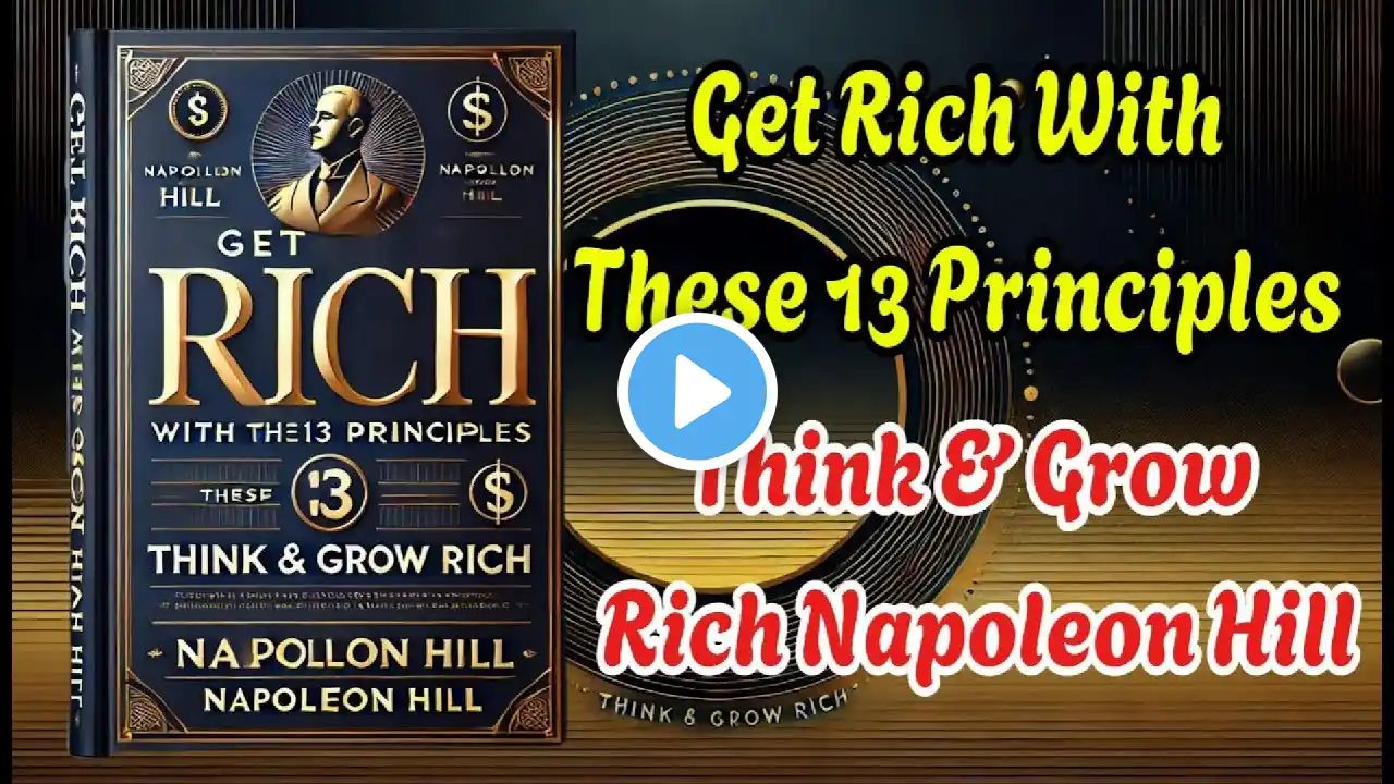 Get RICH with these 13 Principles THINK & GROW RICH Napoleon Hill| FULL AudioBook Drbook Hub