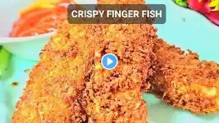 Easy Crispy Finger Fish Recipe || Crispy Fried Fish Fingers Recipe