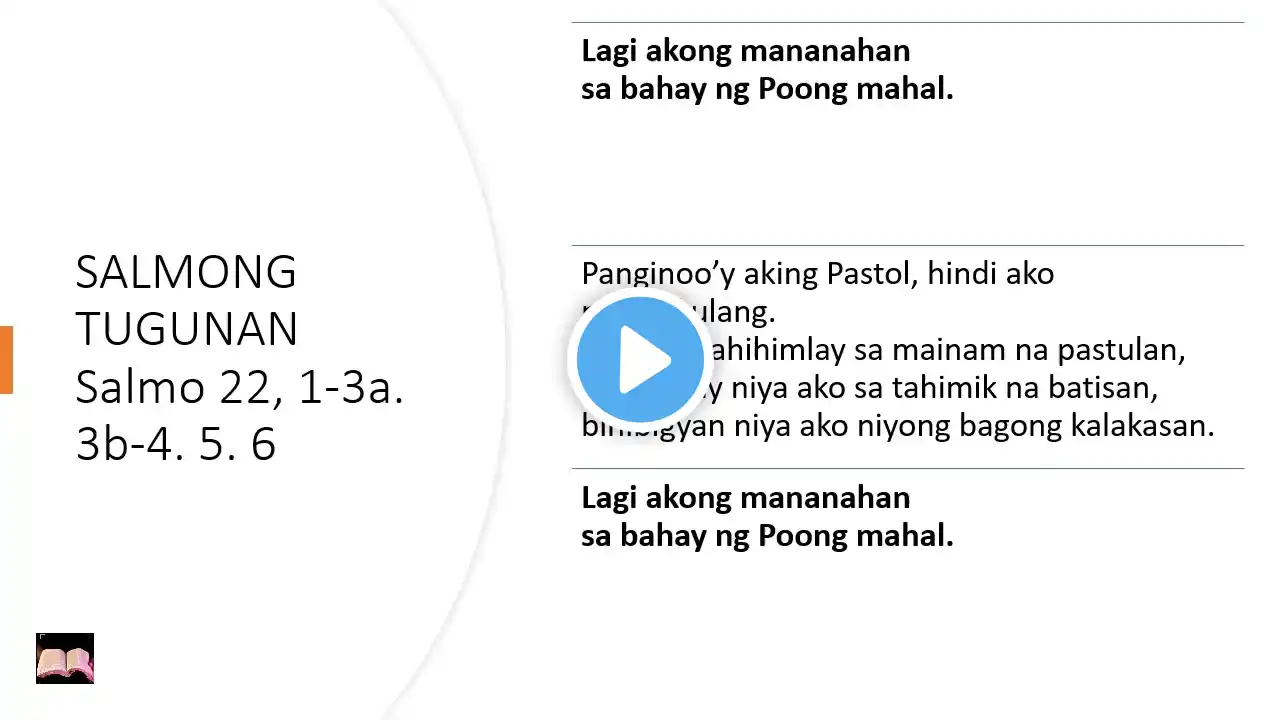 Mga Pagbasa para sa December 1, 2021 Tagalog Bible Reading