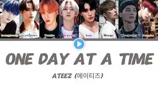 ATEEZ (에이티즈) - One Day At A Time | Color Coded Lyrics (Eng _ Esp)