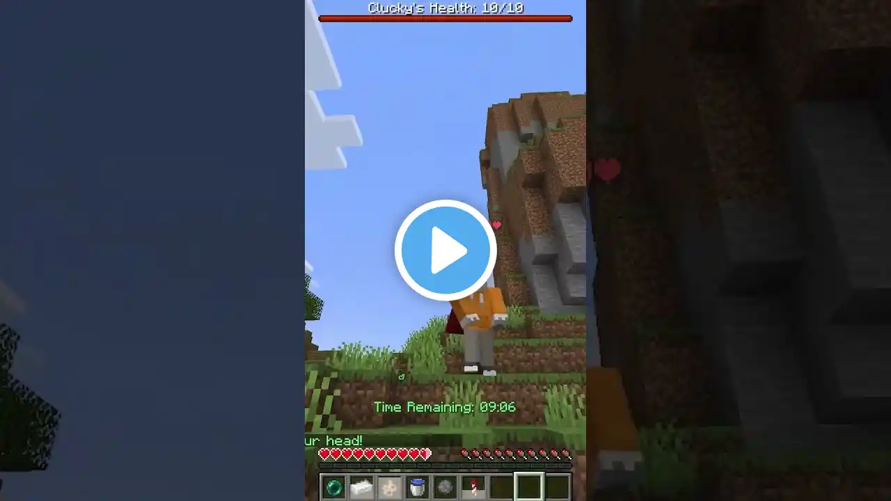 Minecraft, But If This CHICKEN Dies My Friends LOSE...