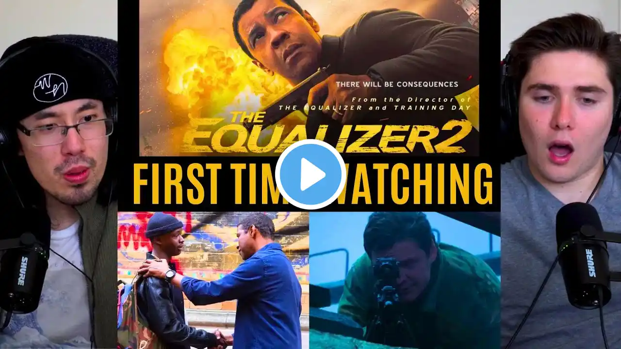 REACTING to *The Equalizer 2 (2018)* IS THAT PEDRO PASCAL??!! (First Time Watching) Action Movies