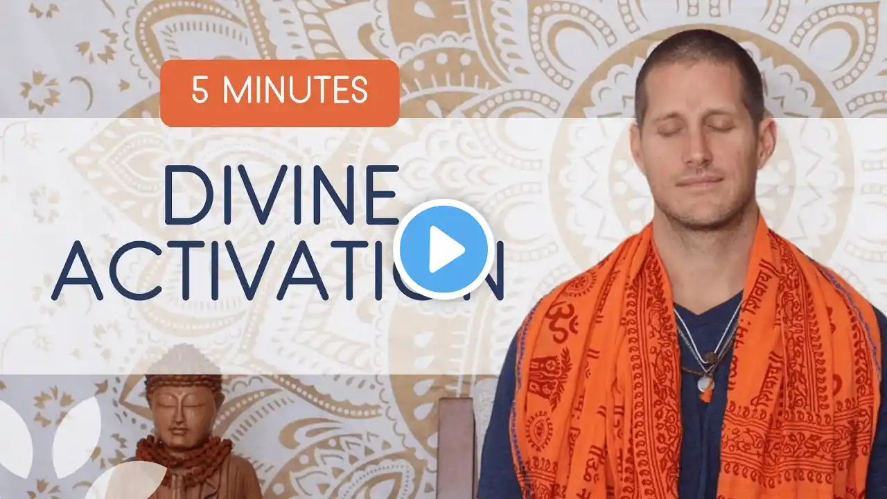 Powerful 5 minute meditation to connect with the Divine