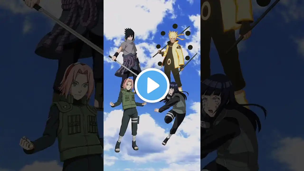 who is strongest/sasuke Sakura vs Naruto hinata #anime #naruto #boruto #youtube #viral #shorts