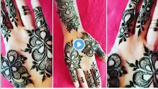 Eid special dubai gulf Mehndi Design l Dubai style mehndi design for eid 2021 I khafif mehndi design