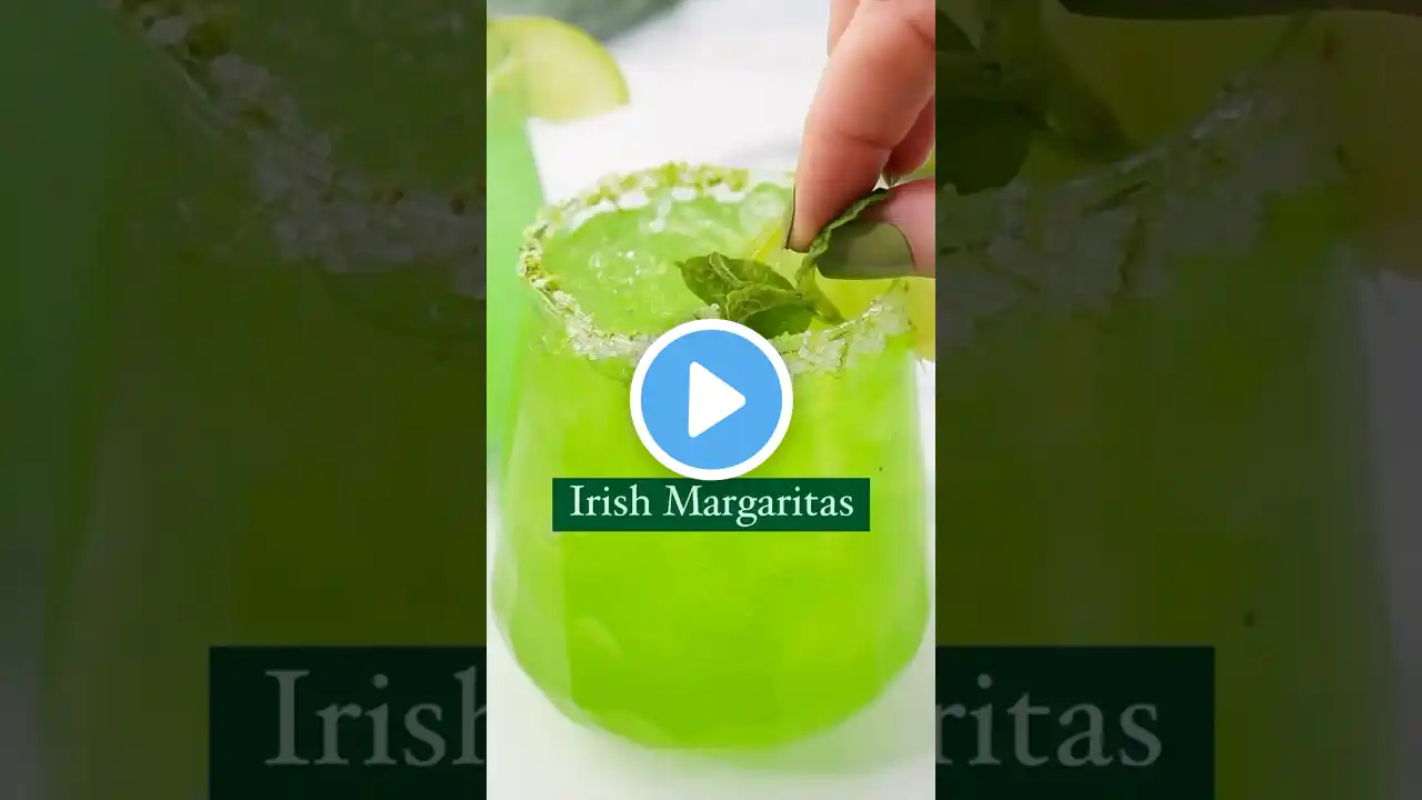 Irish Margaritas for St. Patrick’s Day ☘️🍹