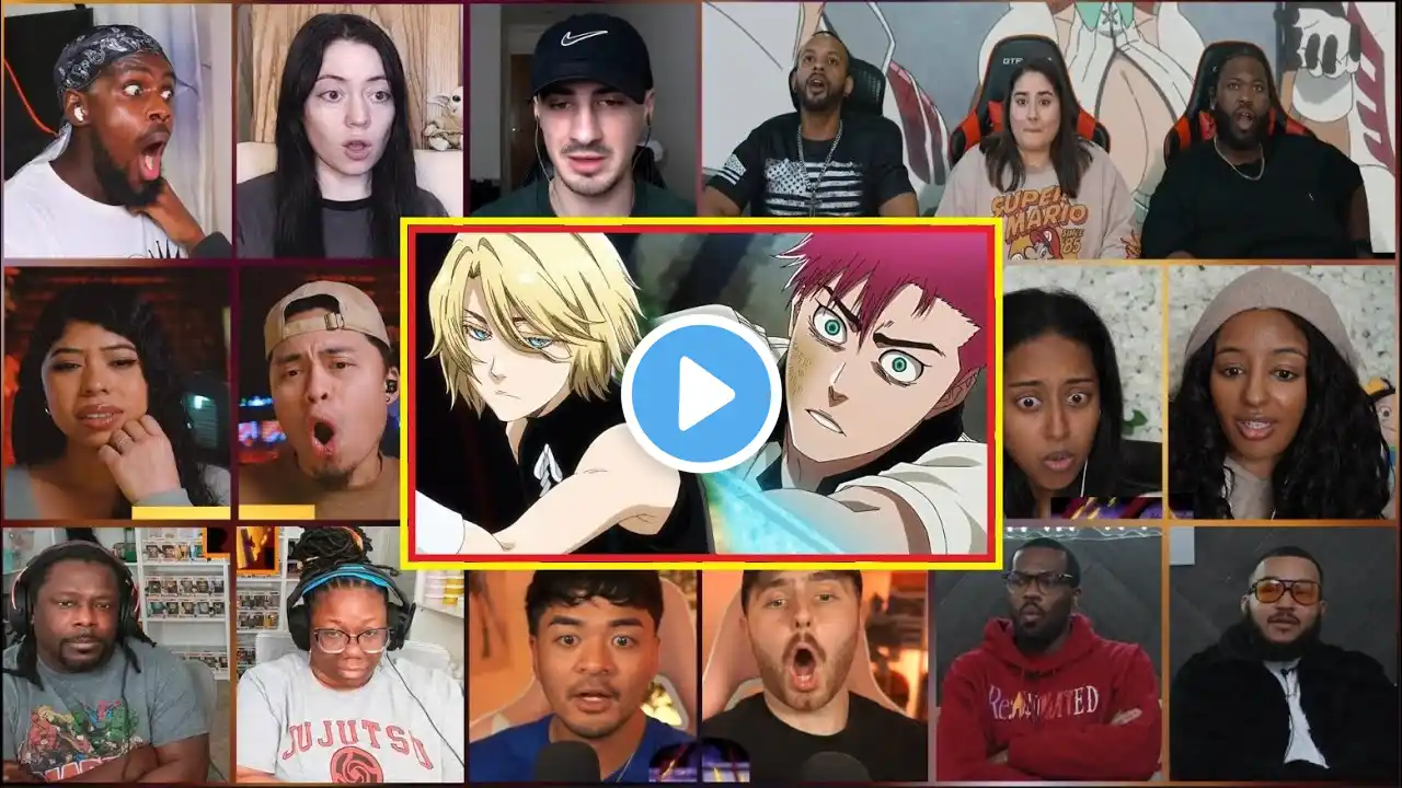 Bleach Thousand Year Blood War Episode 38 Reaction Mashup | TYBW Season 3 Episode 12