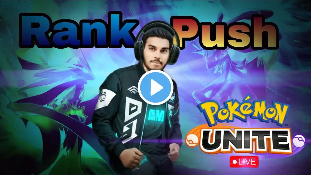 74- Pokemon Unite LIVE Rank Push |PLAY WITH US LIVE |#pokemonunite #virallive #livestream #Viral #yt
