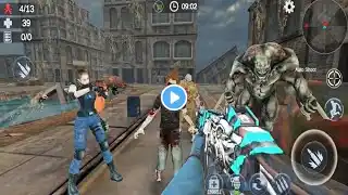 Zombie 3D Gun shooter _ Real Survival Warfare _ Android Gameplay