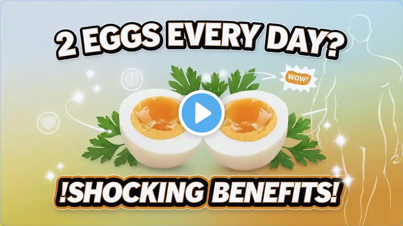 discover the astonishing effect of eating 2 boiled eggs every day