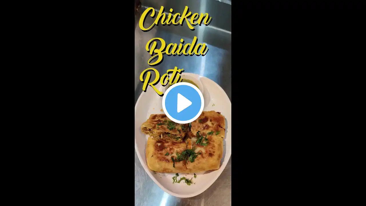 CHICKEN BAIDA ROTI #viralshorts #shortvideo #viralvideo #shorts #foodlover