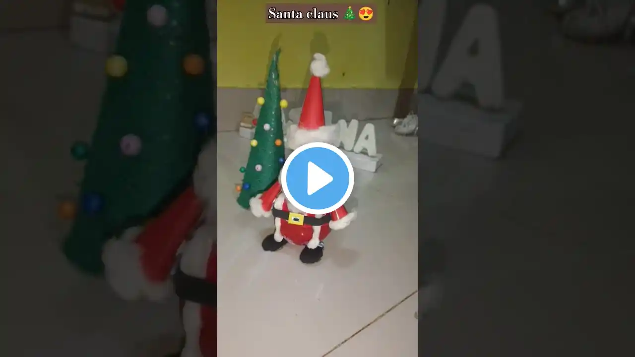 Santa Claus DIY😍🎄 #crafteraashna #santaclaus #christmas #marrychristmas #diy #shorts #shortvideo #yt