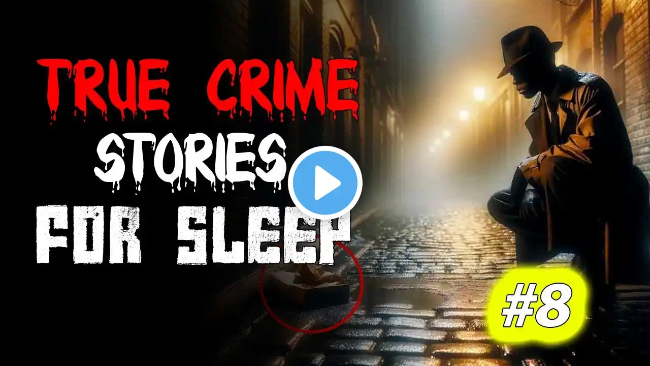True crime Stories Told to the Sound of Rain | Relax and Fall Asleep Quickly Vol. 8 l Black Screen