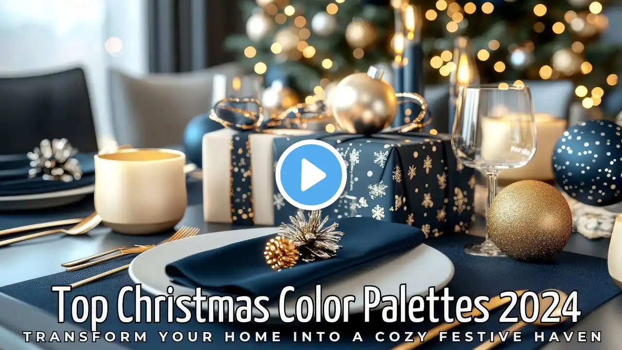 Top Christmas Color Palettes 2024: Transform Your Home into a Cozy Festive Haven