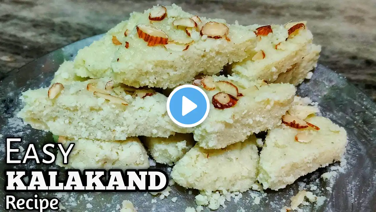 Instant Paneer Kalakand Recipe | सिर्फ 5 मिनट में बनाए दानेदार पनीर कलाकंद | Easy Kalakand Recipe