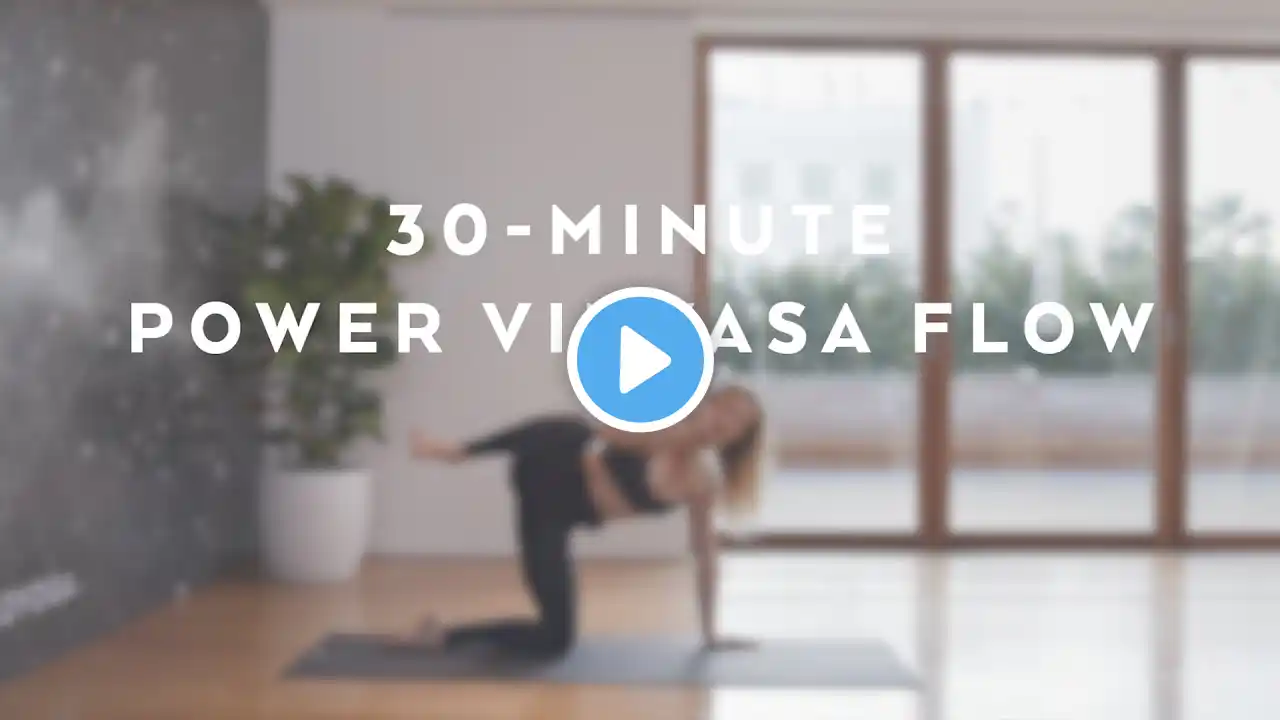 30-Minute Power Vinyasa Flow with Caley Alyssa