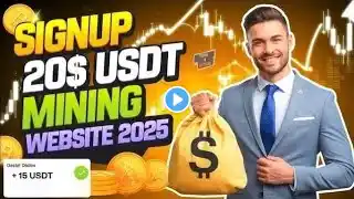 Free Usdt Mining Site Today | New Usdt Earning Platform 2025 | Passive Income