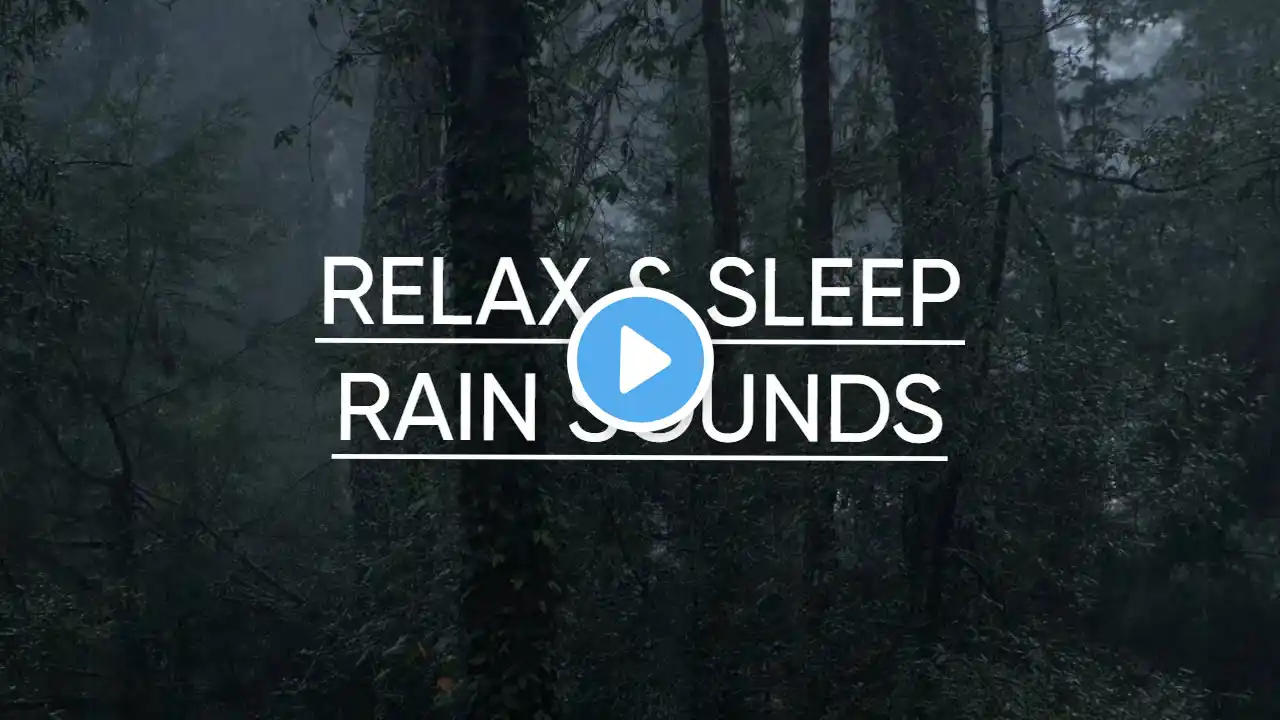 "Relaxing Rain Sounds 🌧️ | 1 Hour of Soothing Rain for Sleep, Study & Relaxation"