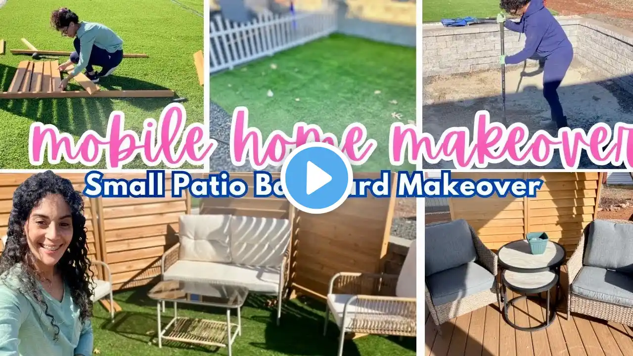 NEW ✨SMALL BACKYARD MAKEOVER