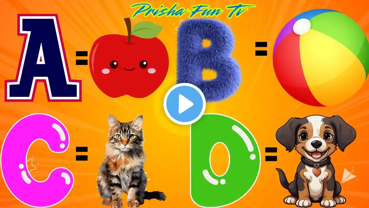 A to Z Phonics Song | ABC Learning for Preschoolers, Prisha Fun TV.