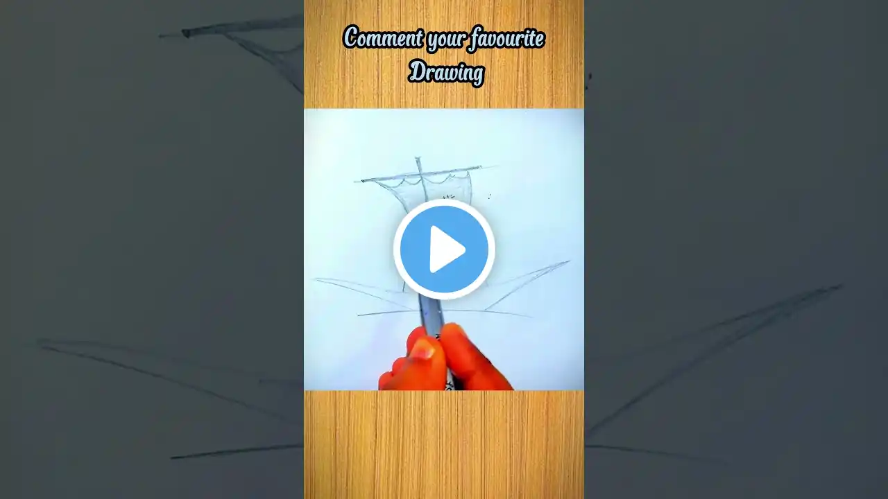 Boat Drawing | Easy Pireats Ship sketch