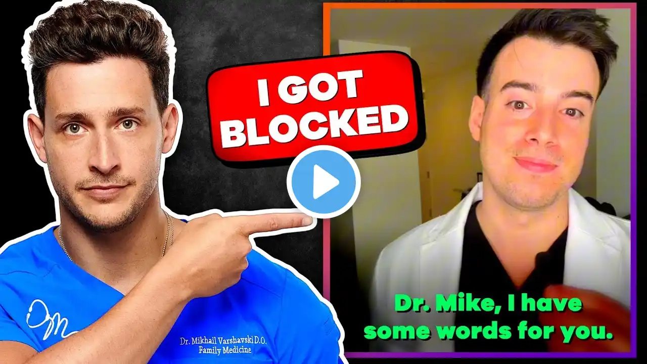 Doctor Blocks Me For Correcting Him