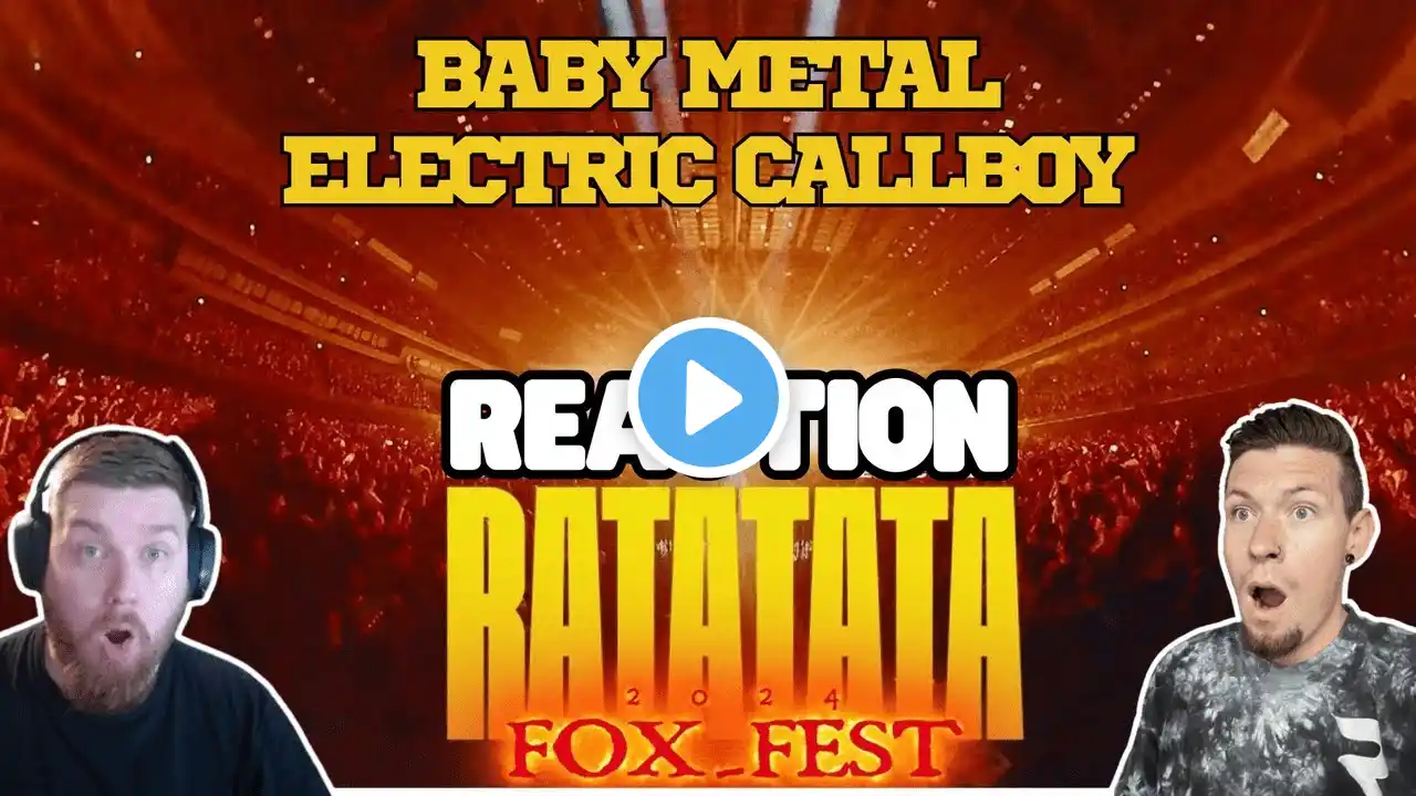 Electric Callboy x Baby Metal - RATATATA LIVE (Reaction)