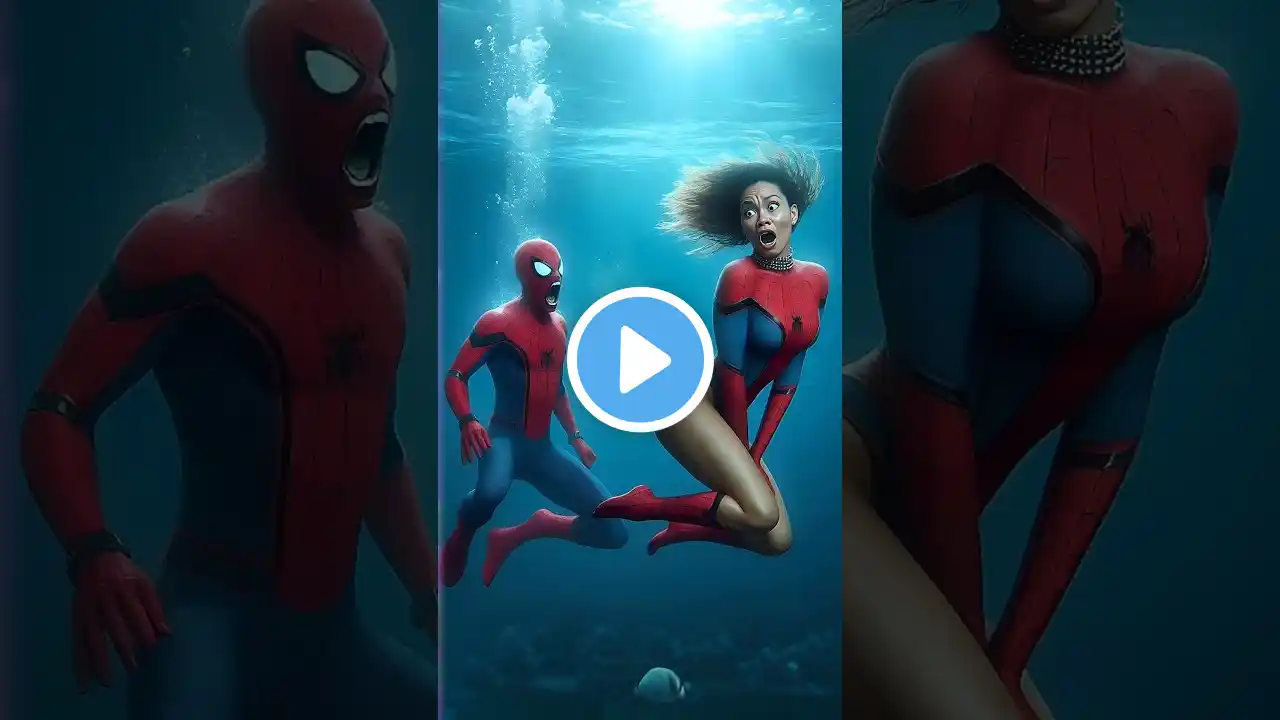 👑 Evolution of Spider-man: Farting in the water-2 ✅️ #avengers #spiderman #shorts #spidermajesty