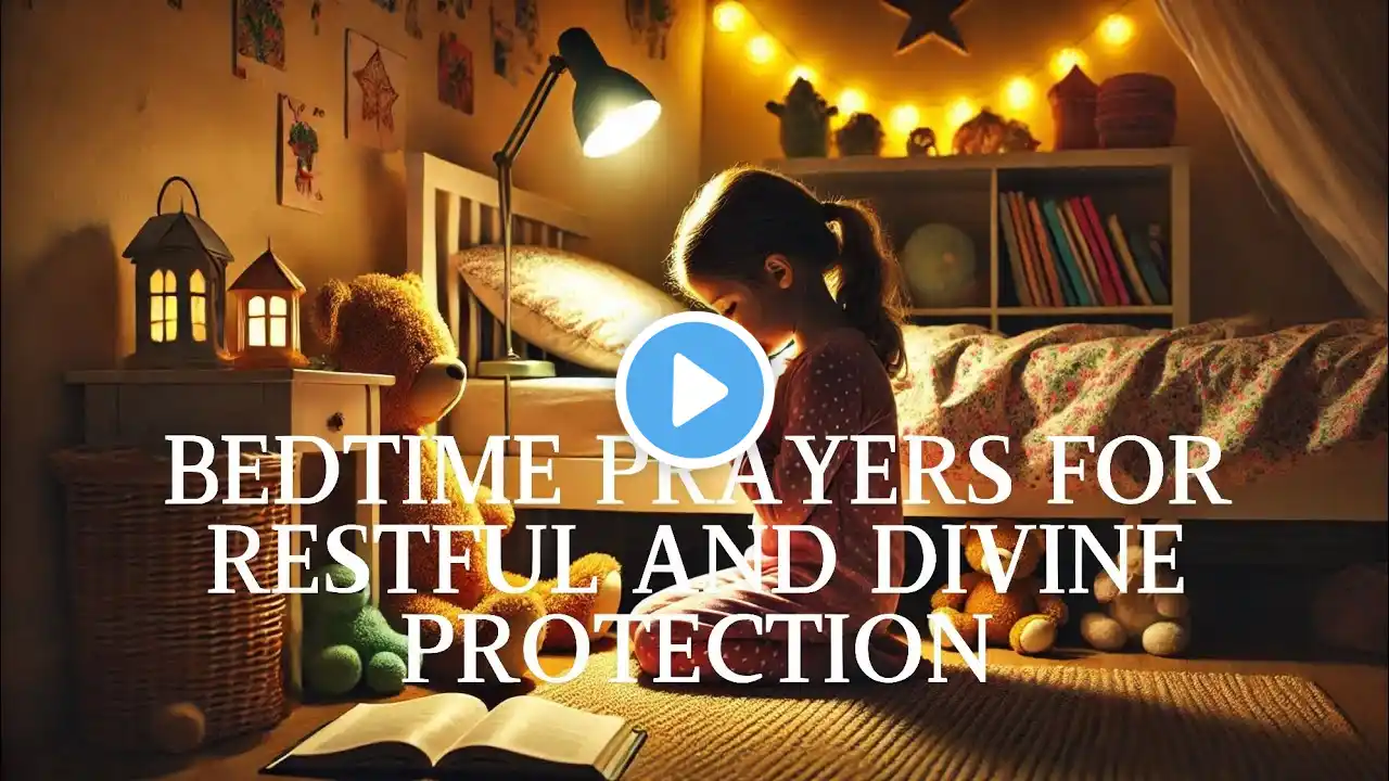 Bedtime Prayers for Restful and Divine Protection | Finding Peace, Comfort, and Renewal.