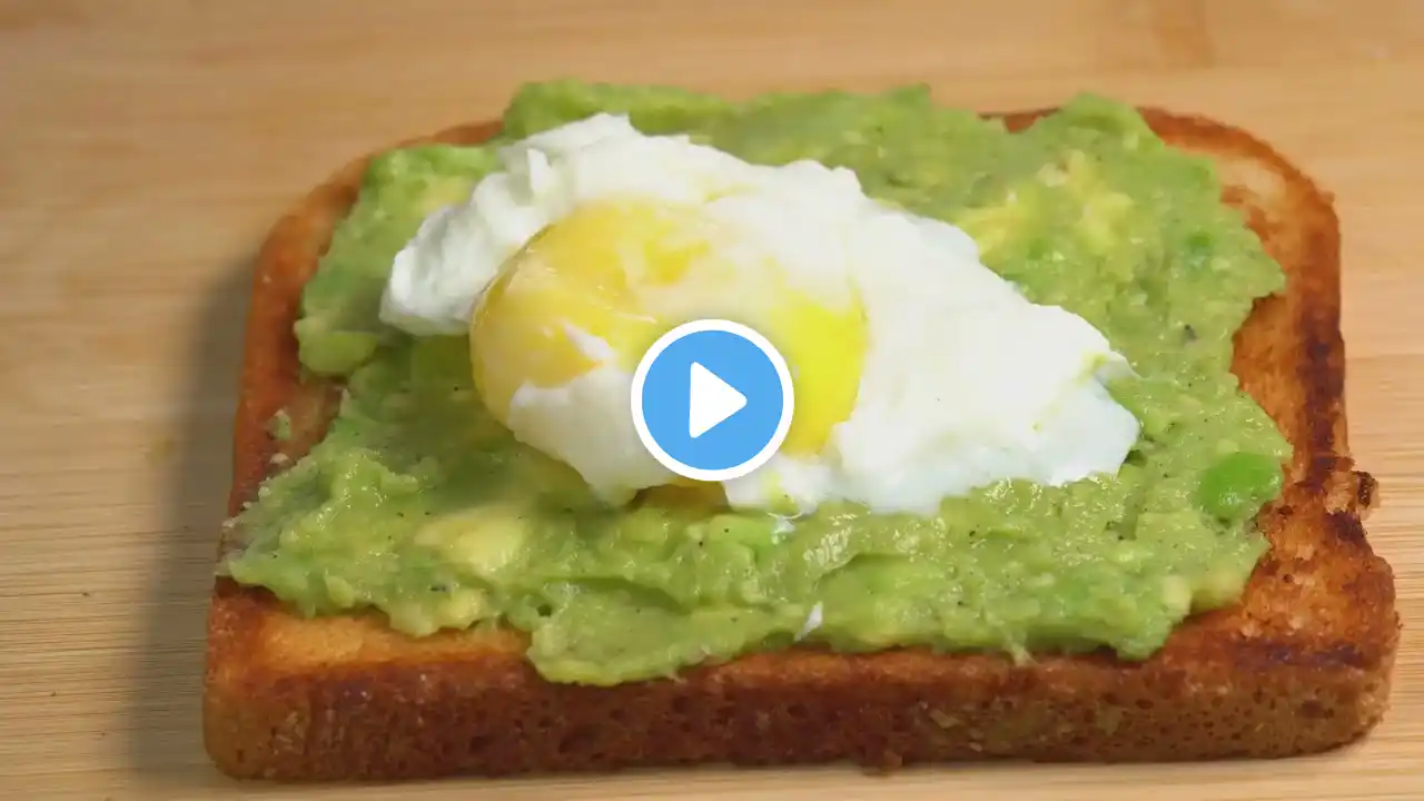 5-Minute Healthy Avocado Toast with Egg | Easy Breakfast Recipe