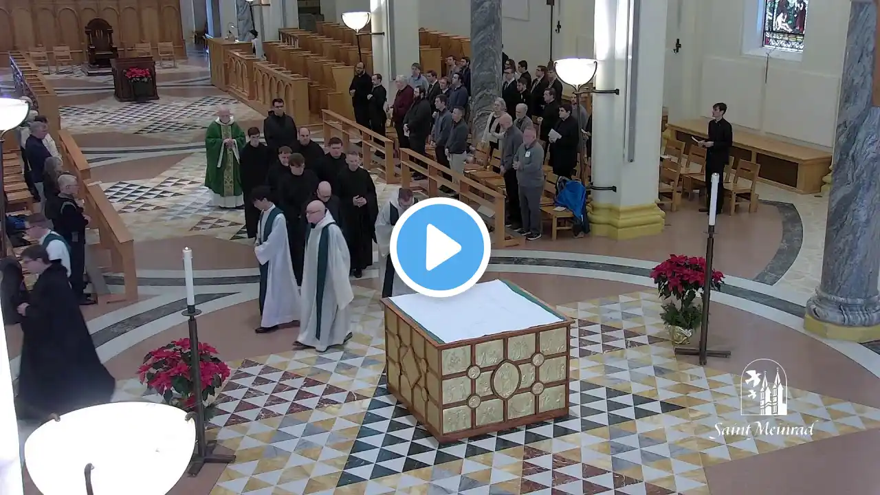 Second Sunday in Ordinary Time Mass live at Saint Meinrad on January 19, 2025