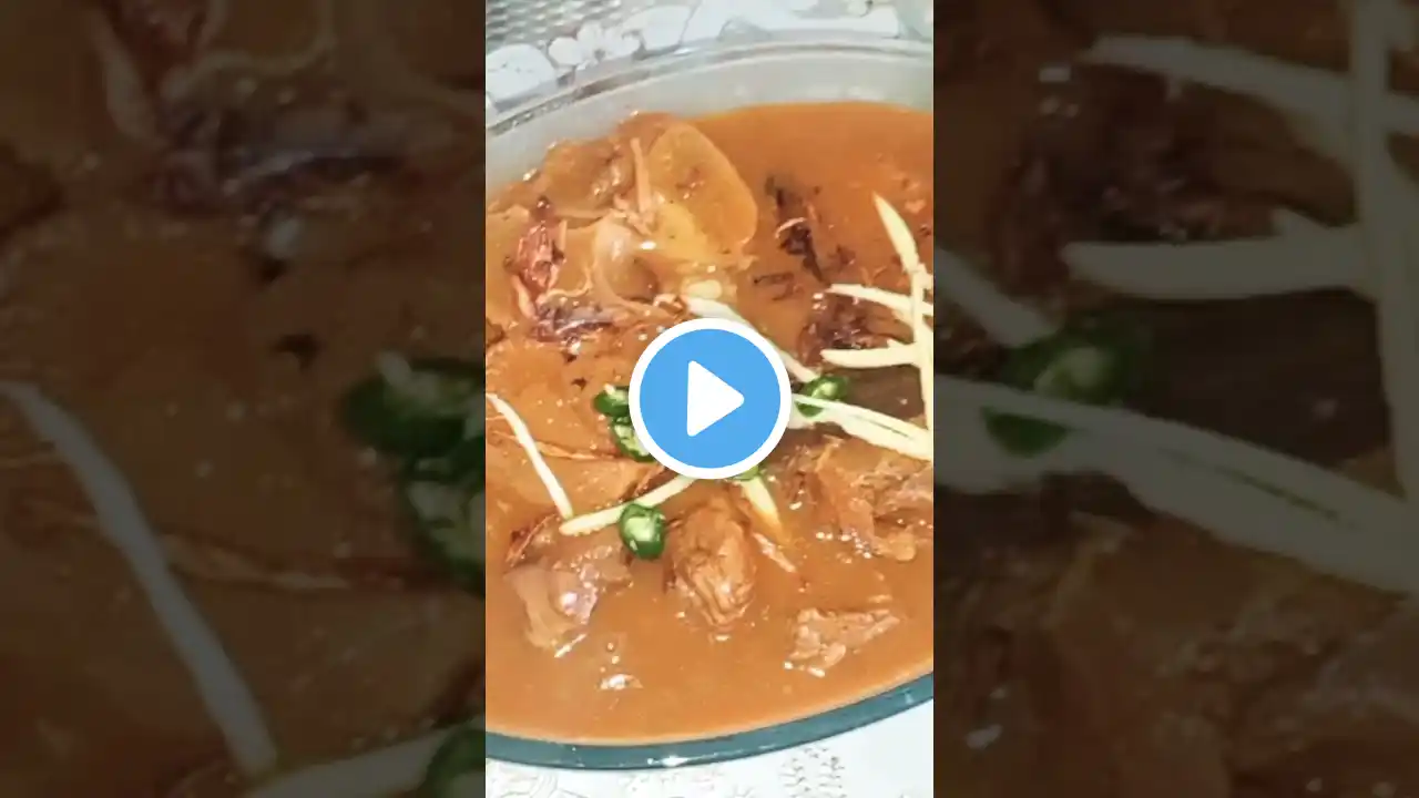 How to Make Best Beef Nihari with Homemade Nihari Masala - بی نہری - BaBa Food RRC hams food