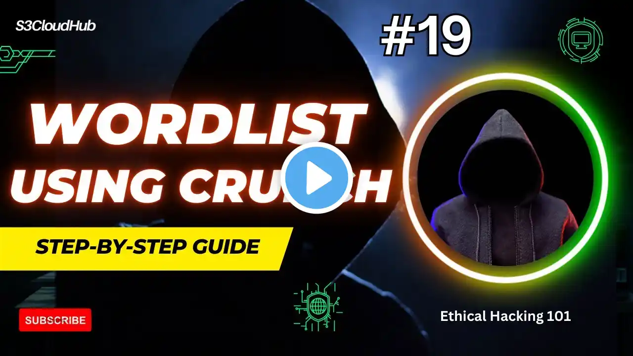 How to Create Custom Wordlists with Crunch for Pen Testing | Easy Guide