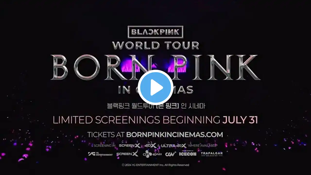 BLACKRAD - WORLD TOUR [BORN PINK] CINEMAS SPOILER