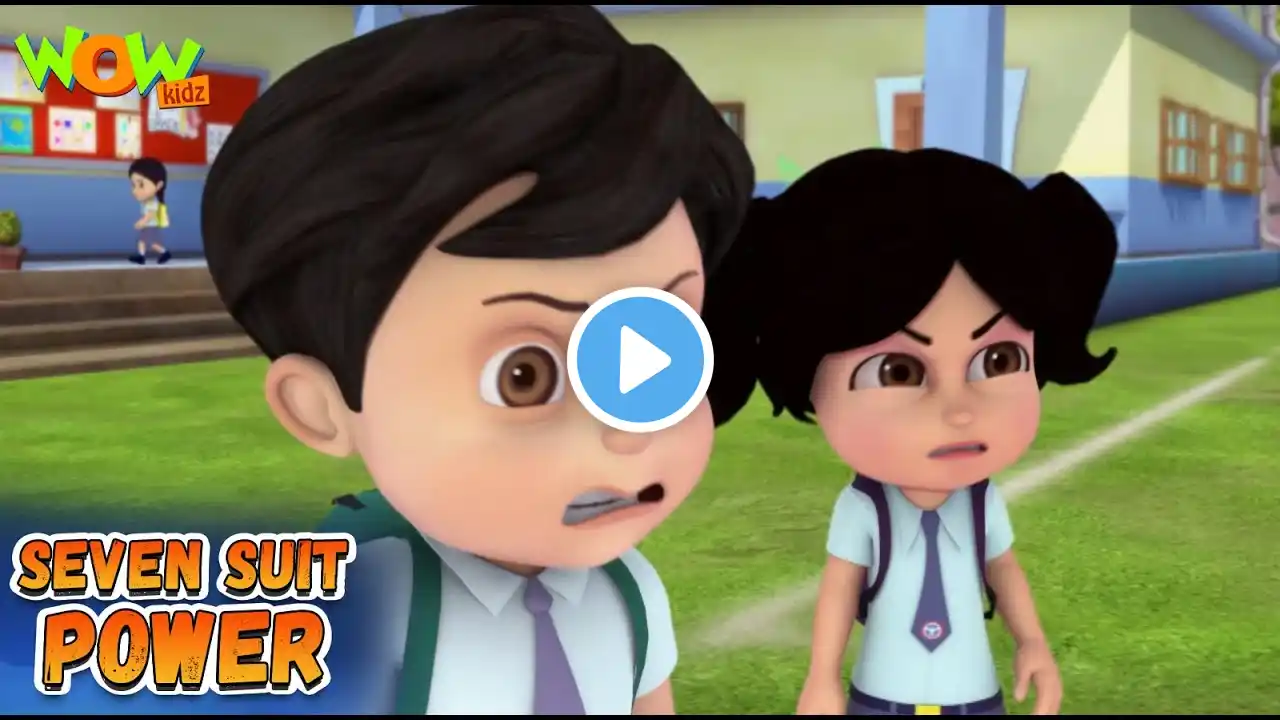 Vir Ki School Trip | Vir The Robot Boy Seven Suit Powers 2025 | 41 | #spot