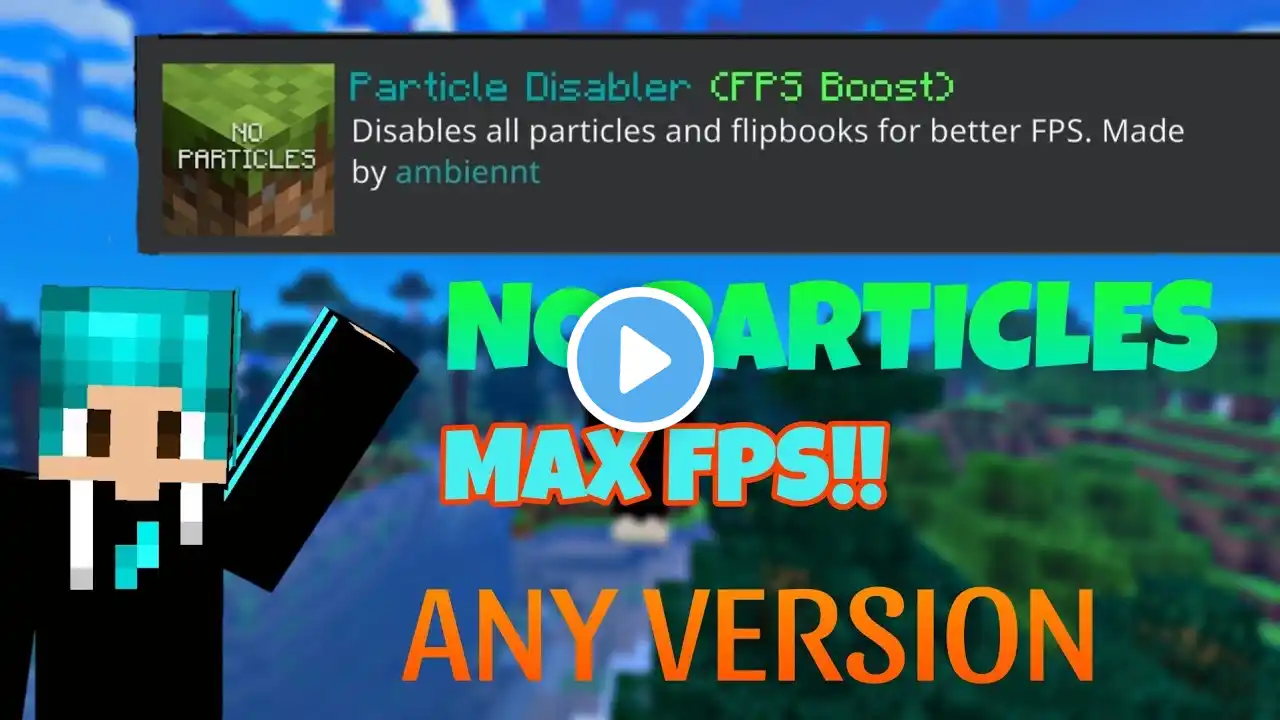 MCPE Particle Remover Pack 1.21+ (FPS Booster)