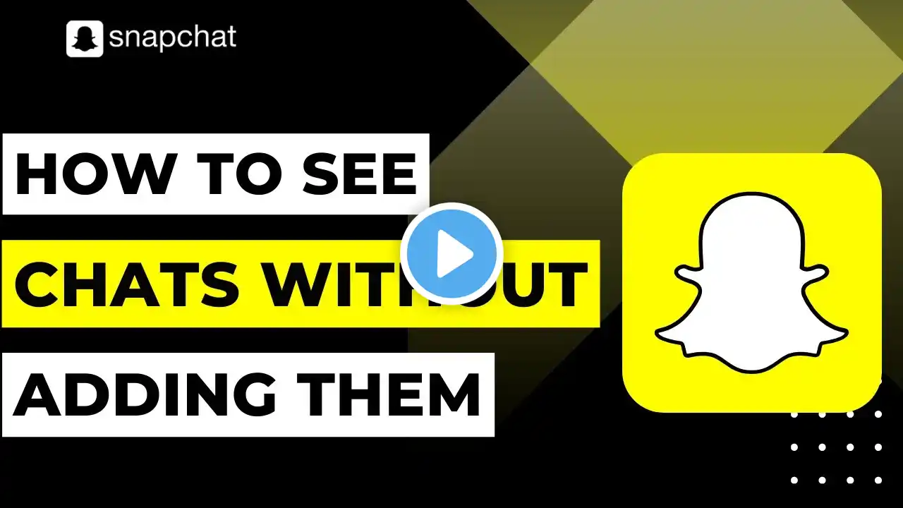 How to See Chats on Snapchat Without Adding Them !