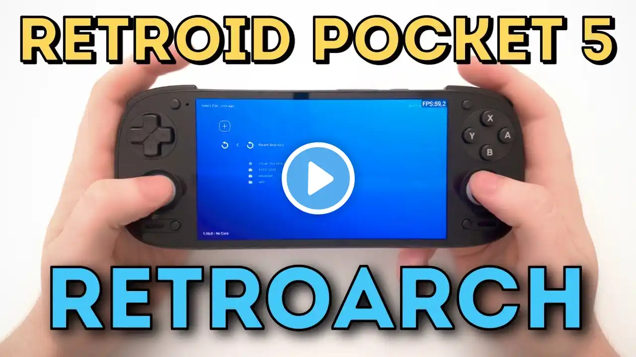 Retroid Pocket 5 RetroArch Setup Guide Tutorial (EASY)