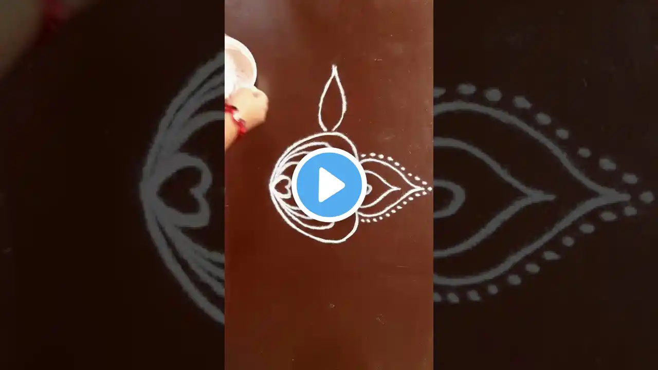 Easy Border Rangoli Designs | Karthika Masam Muggulu | Border Kolam Designs | Muggulu Side Designs