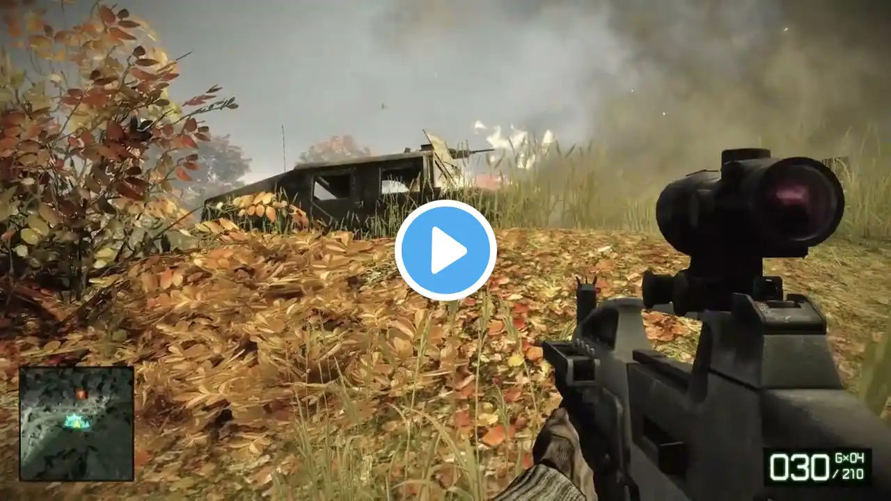 Battlefield Bad Company 2 - Mission 8 - High Value Target (Hard Difficulty, One Life)