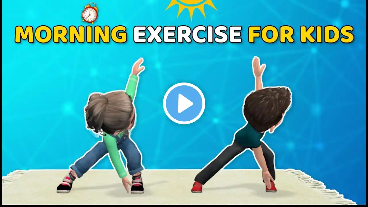 10 MINUTE CHILDREN'S MORNING EXERCISE – NO JUMPING, NO REPEATS