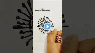 Simple easy mehendi designs #viralshort #hennaart #mehandi #youtubeshort #trending