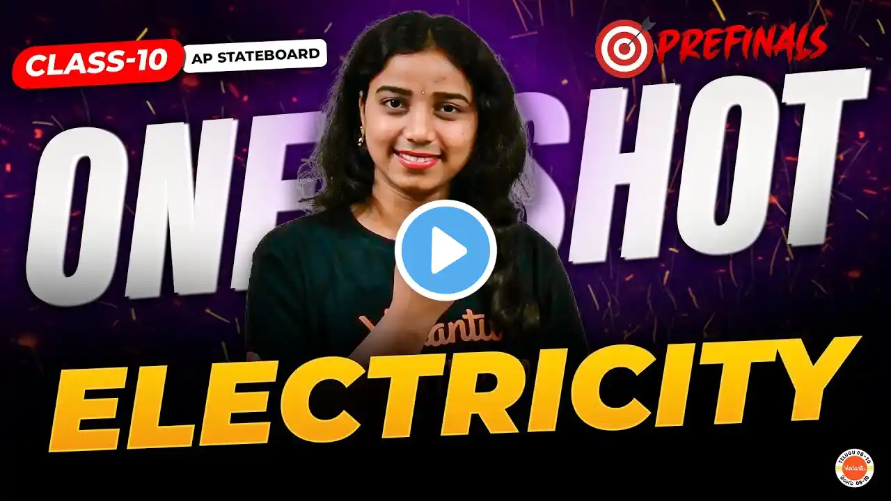 Electricity One shot | Class 10 | AP Board 🎯 | Gayathri Ma’am