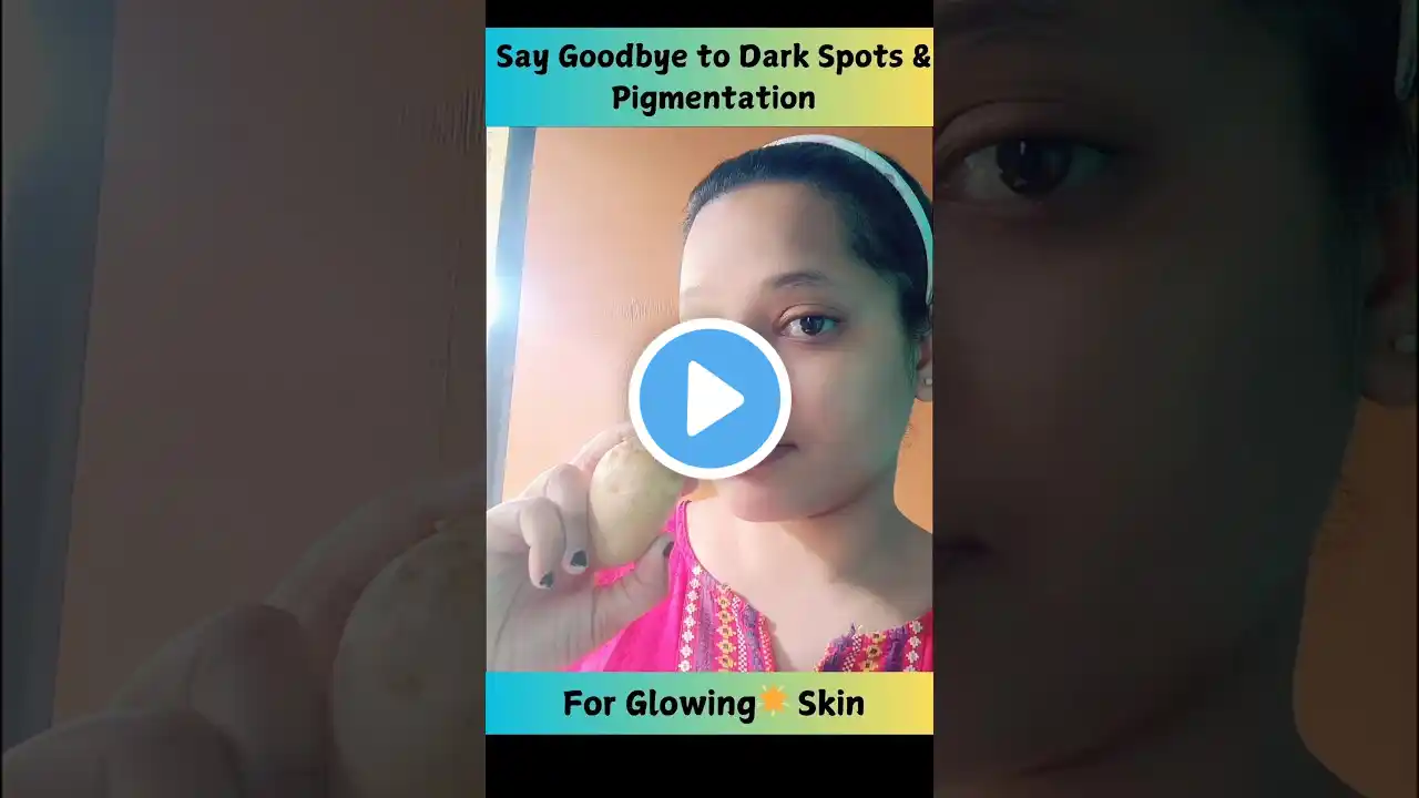 Potato Face Pack For Skin Whitening #shorts #shortsfeed #potato #koreanskincare #skincareroutine