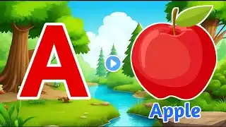 ABC Song & A to Z Alphabet Learning | Fun Words & Phonics for Toddlers