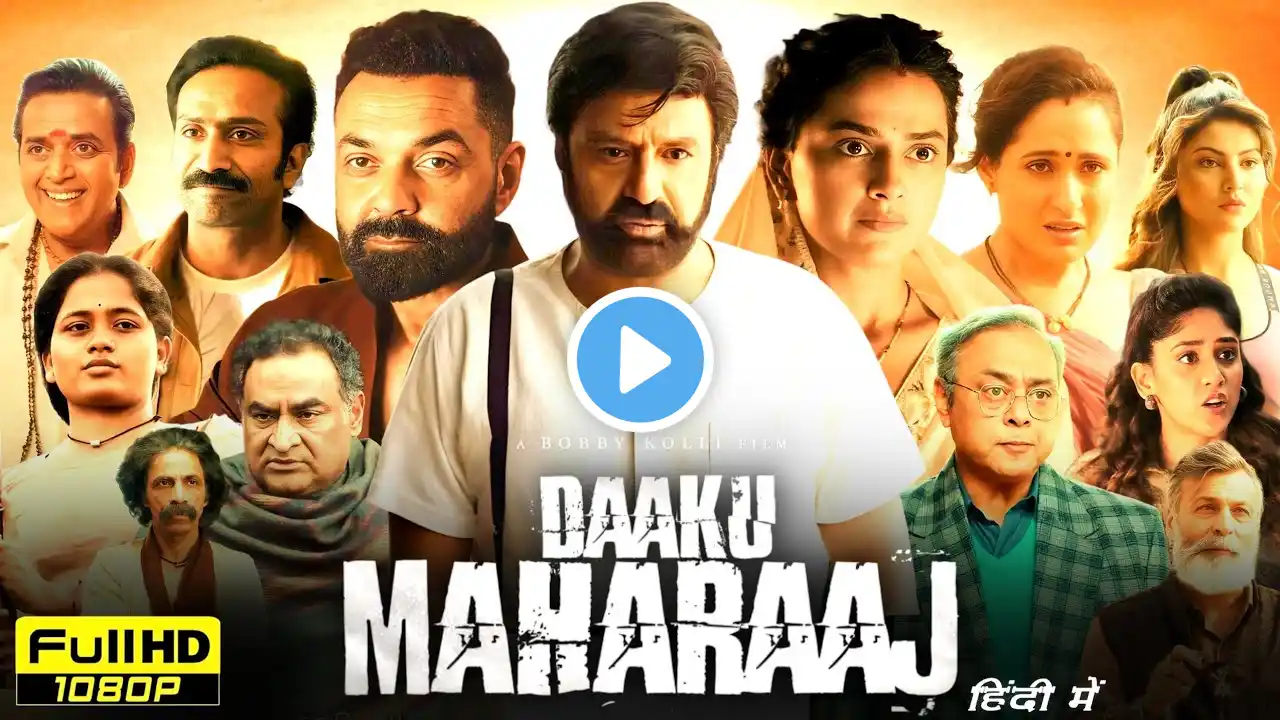 Daaku Maharaaj Full Movie Hindi Dubbed 2025 | Nandamuri Balakrishna, Bobby Deol | HD Reviews & Facts