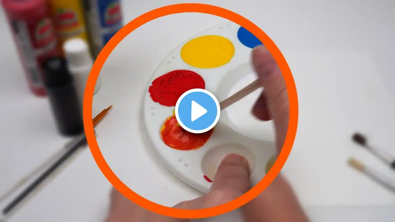 Kids Learn Color Mixing! Fun Paint Video! Best Painting Mixing Video for Children!